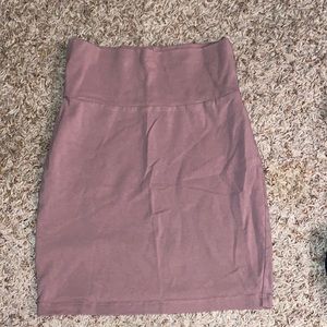 A Mauv color Skirt , Charlotte Russe , size S